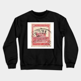 Palestine stamp, 1930s Crewneck Sweatshirt